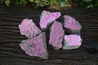 Natural Pink Salrose Cobaltion Dolomite Specimens  x 6 From Kakanda, Congo - Toprock Gemstones and Minerals 