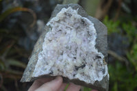 Natural Mixed Brandberg Quartz Matrix Specimens x 2 From Brandberg, Namibia - Toprock Gemstones and Minerals 