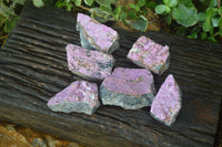 Natural Pink Salrose Cobaltion Dolomite Specimens  x 6 From Kakanda, Congo - Toprock Gemstones and Minerals 