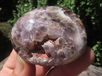 Polished Chevron Amethyst - Medium/Large sized Gallet/Palm Stones sold per kg - From Madagascar - TopRock