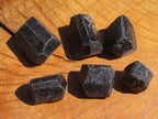 Natural Alluvial Schorl / Black Tourmaline Crystals - sold per kg - From Zimbabwe - TopRock