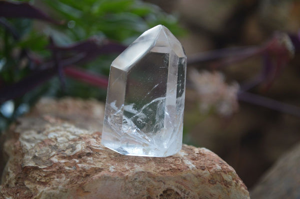 Polished Clear Quartz Crystal Points x 12 From Madagascar - Toprock Gemstones and Minerals 
