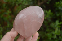 Polished Gemmy Pink Rose Quartz Standing Free Forms  x 3 From Ambatondrazaka, Madagascar - TopRock