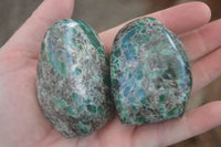 Polished Emerald In Matrix Standing Free Forms x 6 From Sandawana, Zimbabwe - TopRock
