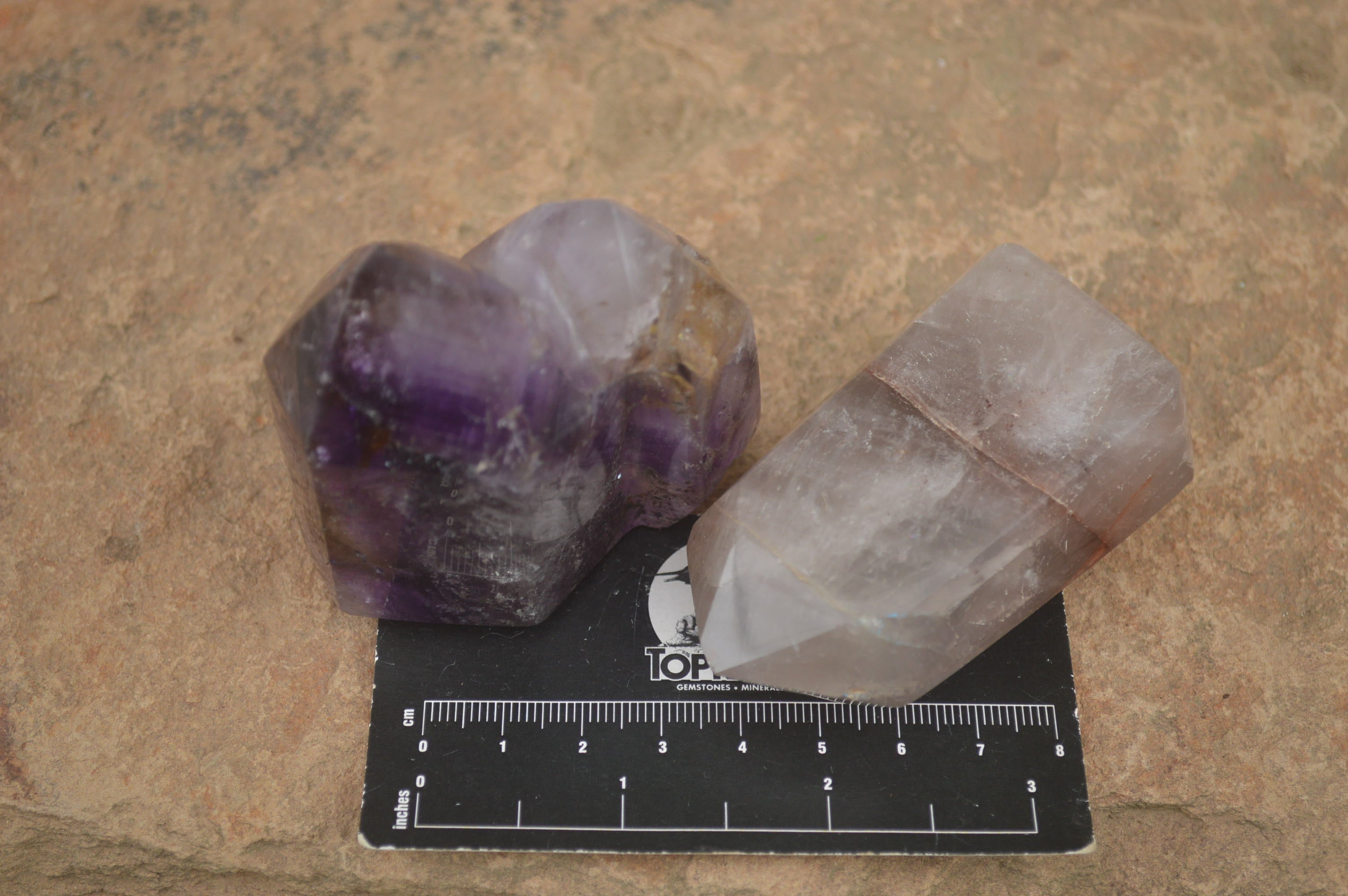 Polished Lovely Mixed Selection Of Quartz Points  x 6 From Madagascar - TopRock