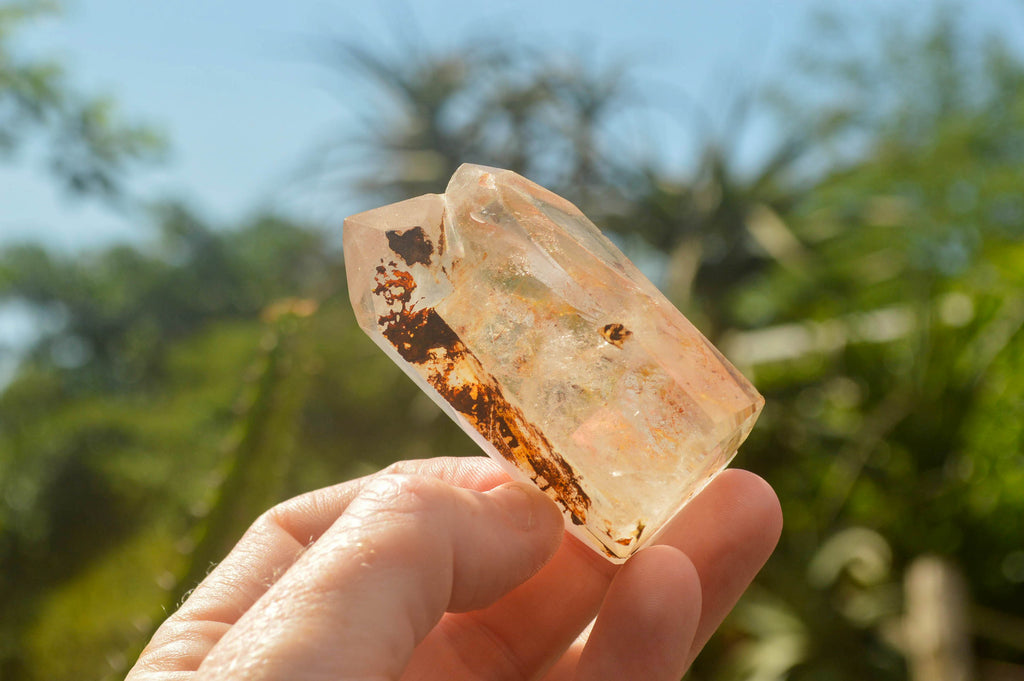 Polished Groovy Mixed Selection Of Quartz Crystals  x 6 From Madagascar - TopRock