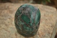 Polished Emerald In Matrix Standing Free Forms x 4 From Sandawana, Zimbabwe - TopRock
