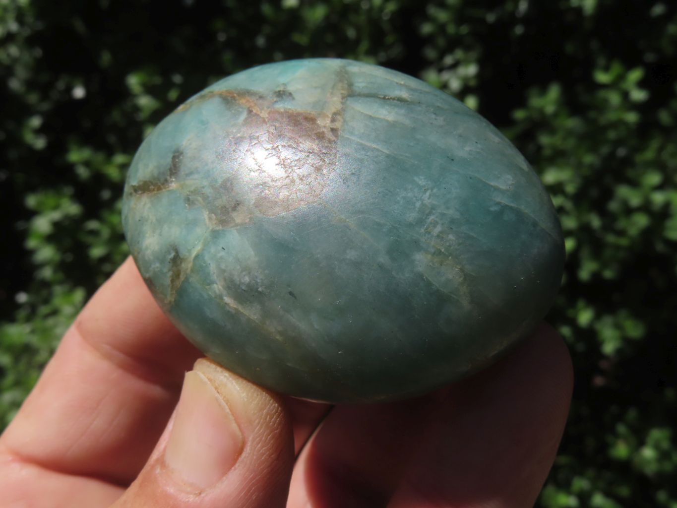 Polished Amazonite Gallets -  Sold per Kg  From Madagascar - TopRock