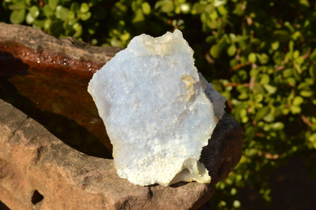 Natural Etched Blue Chalcedony Agate Specimens  x 6 From Nsanje, Malawi - TopRock