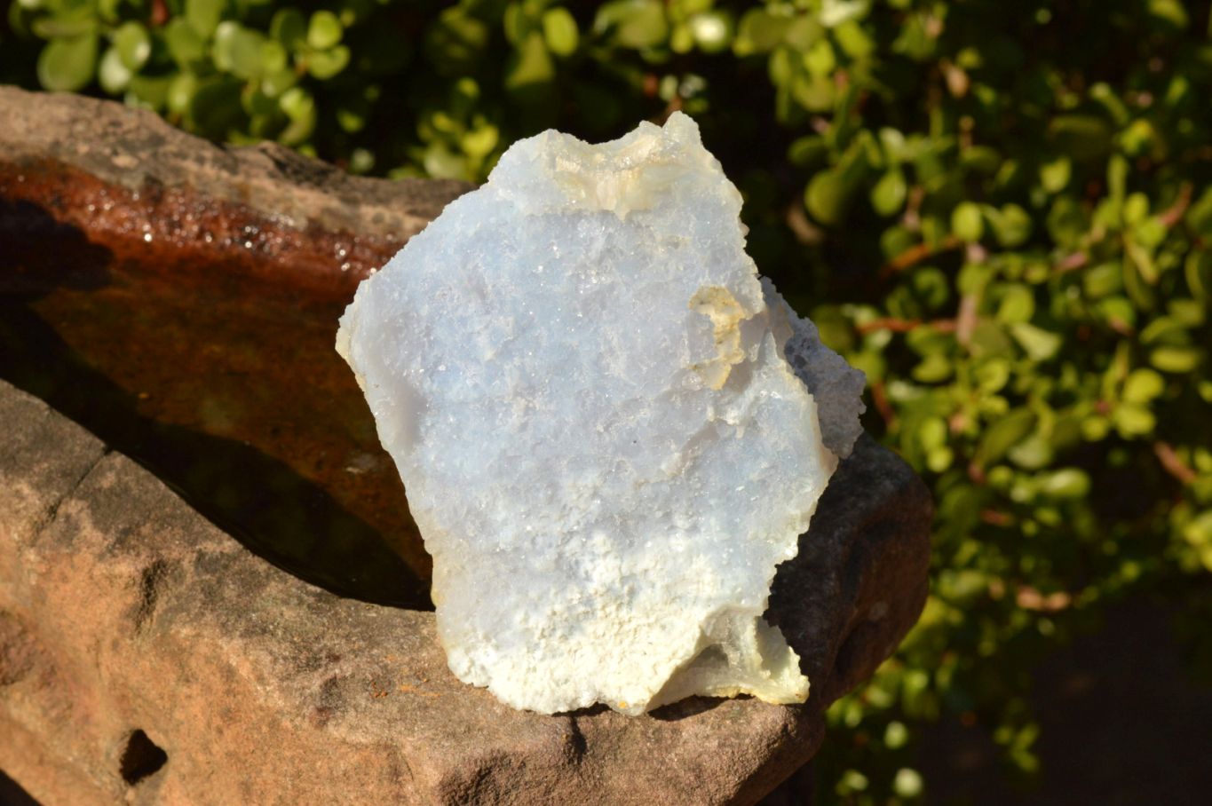 Natural Etched Blue Chalcedony Agate Specimens  x 6 From Nsanje, Malawi - TopRock