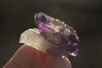 Natural Smokey Skeletal Amethyst Crystals  x 6 From Chiredzi, Zimbabwe - Toprock Gemstones and Minerals 