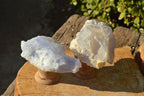 Natural Etched Blue Chalcedony Agate Specimens  x 6 From Nsanje, Malawi - TopRock