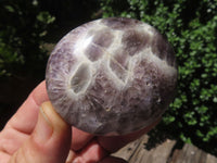 Polished Chevron Amethyst - Medium/Large sized Gallet/Palm Stones sold per kg - From Madagascar - TopRock