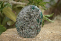 Polished Emerald In Matrix Standing Free Forms x 4 From Sandawana, Zimbabwe - TopRock
