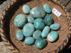 Polished Amazonite Gallets -  Sold per Kg  From Madagascar - TopRock