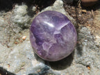 Polished Chevron Amethyst - Medium/Large sized Gallet/Palm Stones sold per kg - From Madagascar - TopRock