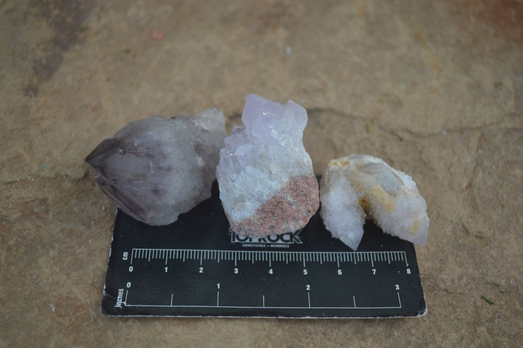 Natural Small Mixed Spirit Quartz Specimens  x 35 From Boekenhouthoek, South Africa - Toprock Gemstones and Minerals 