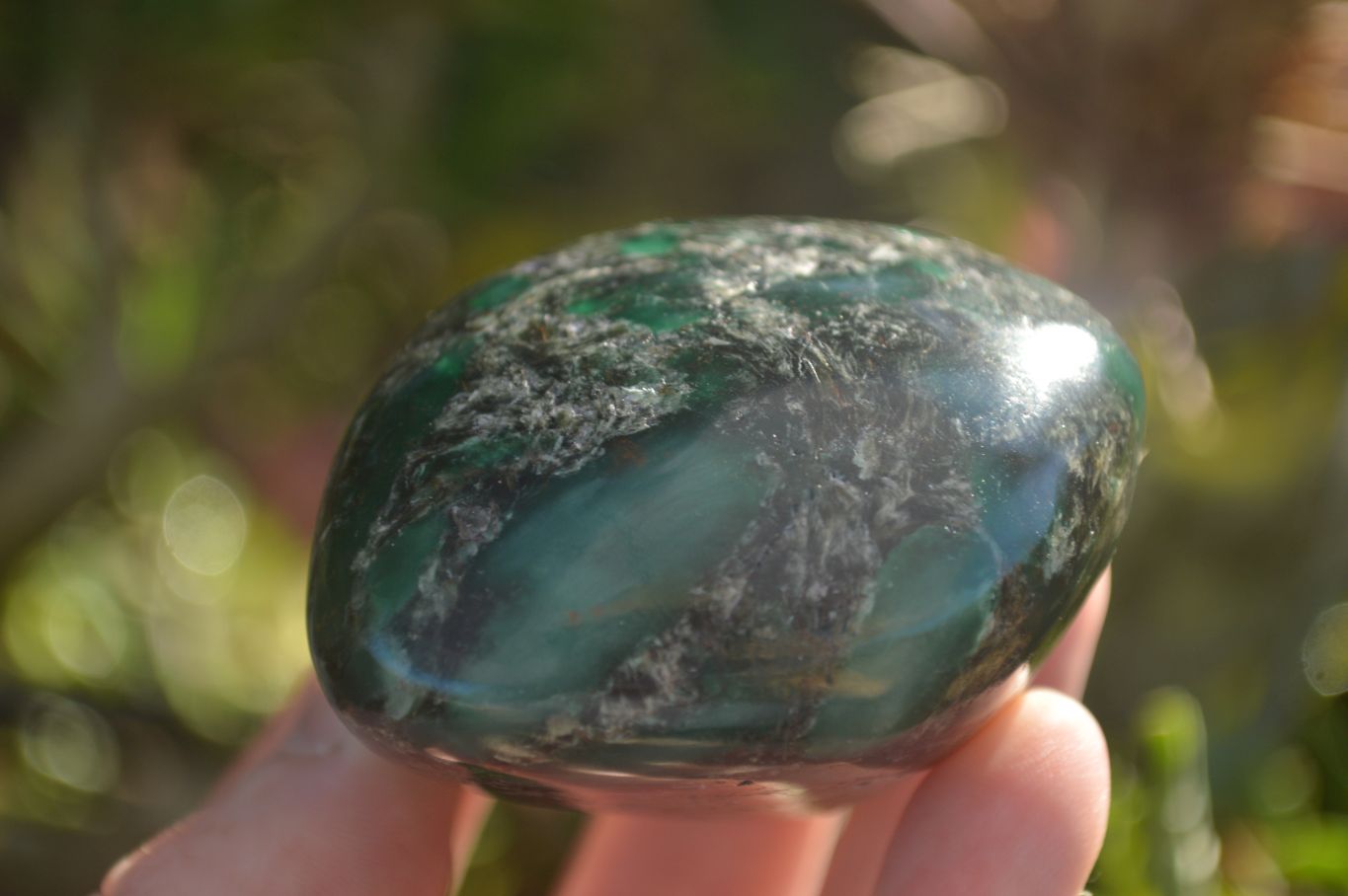 Polished Emerald In Matrix Standing Free Forms x 6 From Sandawana, Zimbabwe - TopRock