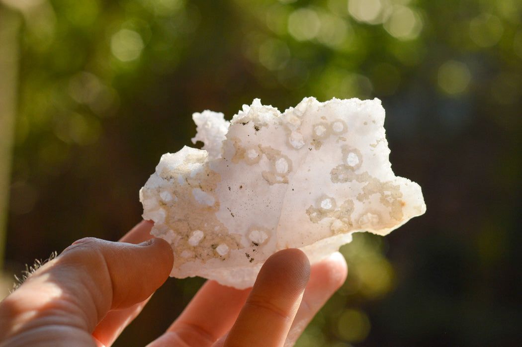 Natural Etched Blue Chalcedony Agate Specimens  x 12 From Nsanje, Malawi - TopRock