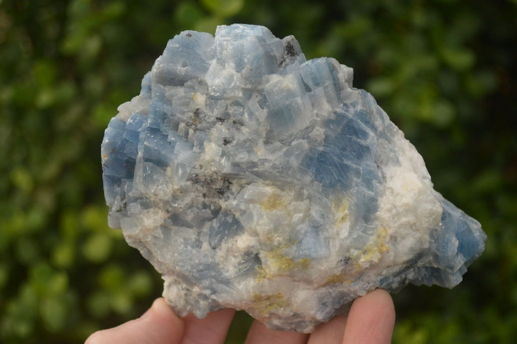 Natural New Sky Blue Calcite Specimens  x 15 From Spitzkop, Namibia - Toprock Gemstones and Minerals 