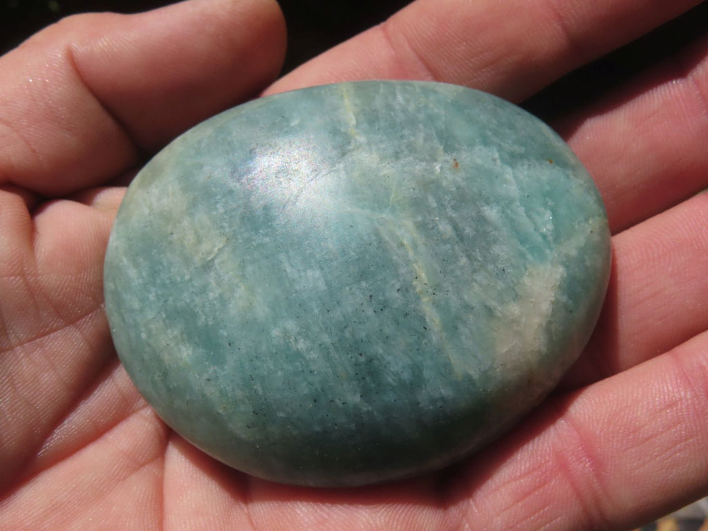 Polished Amazonite Gallets -  Sold per Kg  From Madagascar - TopRock