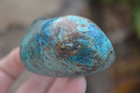 Polished Blue Shattuckite Free Forms  x 6 From Kaokoveld, Namibia - Toprock Gemstones and Minerals 