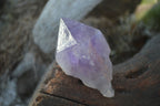 Natural Single Jacaranda Amethyst Crystals x 12 From Zambia - Toprock Gemstones and Minerals 