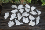 Natural Single Clear Quartz Crystals x 35 From Mpika, Zambia - Toprock Gemstones and Minerals 