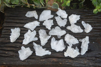 Natural Single Clear Quartz Crystals x 35 From Mpika, Zambia - Toprock Gemstones and Minerals 