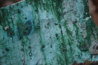 Natural Drusy Coated Chrysocolla & Malachite Dolomite Specimens x 2 From Likasi, Congo - Toprock Gemstones and Minerals 