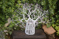 Hand Made Amethyst Gemstone Art Baobab Tree  x 1 From South Africa - Toprock Gemstones and Minerals 