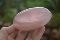 Polished Gemmy Pink Rose Quartz Standing Free Forms  x 3 From Ambatondrazaka, Madagascar - TopRock