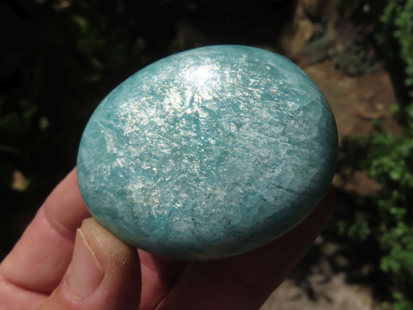Polished Amazonite Gallets -  Sold per Kg  From Madagascar - TopRock