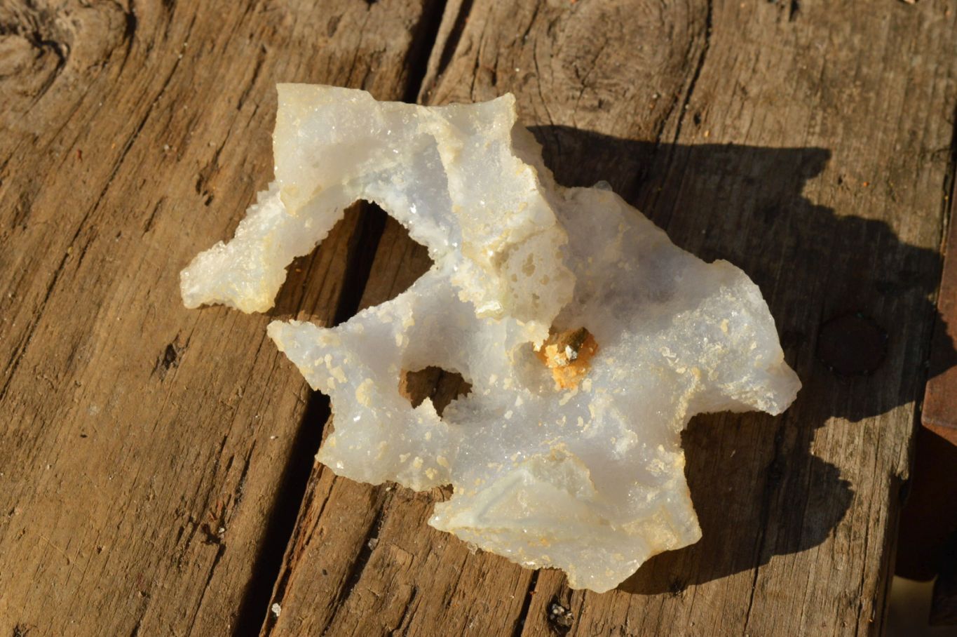 Natural Etched Blue Chalcedony Agate Specimens  x 6 From Nsanje, Malawi - TopRock