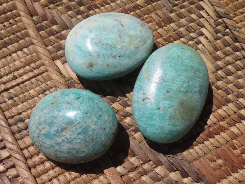 Polished Amazonite Gallets -  Sold per Kg  From Madagascar - TopRock