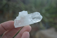 Natural Single Clear Quartz Crystals x 35 From Mpika, Zambia - Toprock Gemstones and Minerals 