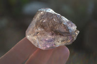 Natural Smokey Skeletal Amethyst Crystals  x 6 From Chiredzi, Zimbabwe - Toprock Gemstones and Minerals 