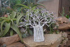 Hand Made Amethyst Gemstone Art Baobab Tree  x 1 From South Africa - Toprock Gemstones and Minerals 