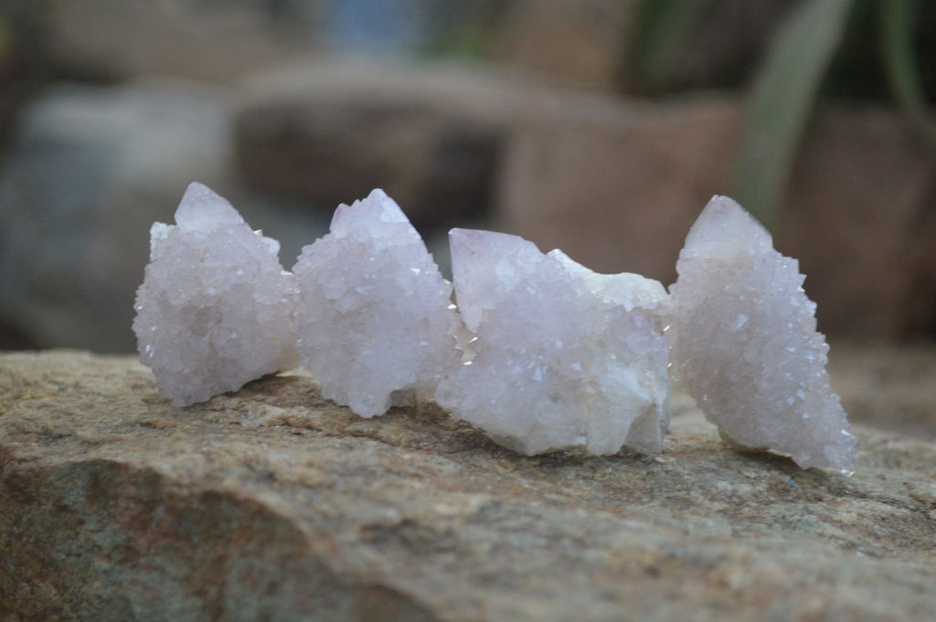 Natural Pale Lilac Spirit Quartz Crystals x 35 From Boekenhouthoek, South Africa - Toprock Gemstones and Minerals 