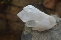 Natural Mixed Quartz Clusters  x 6 From Madagascar - Toprock Gemstones and Minerals 