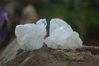 Natural Single Clear Quartz Crystals x 35 From Mpika, Zambia - Toprock Gemstones and Minerals 