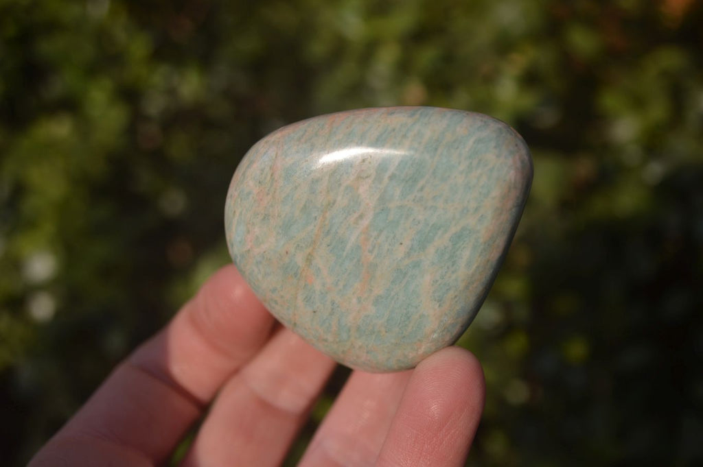 Polished Amazonite Free Forms  x 12 From Zimbabwe - Toprock Gemstones and Minerals 