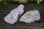 Natural Large Stichtite & Serpentine Cobbed Specimens x 2 From Barberton, South Africa - Toprock Gemstones and Minerals 