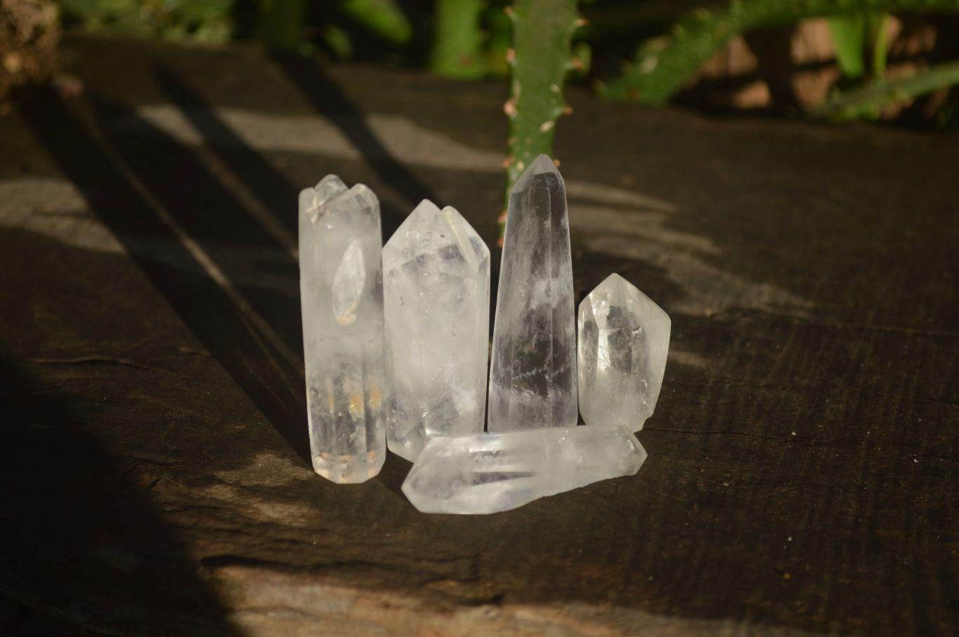 Polished Clear Quartz Crystal Points x 35 From Madagascar - Toprock Gemstones and Minerals 