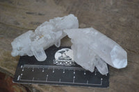 Natural Single Clear Quartz Crystals x 35 From Mpika, Zambia - Toprock Gemstones and Minerals 