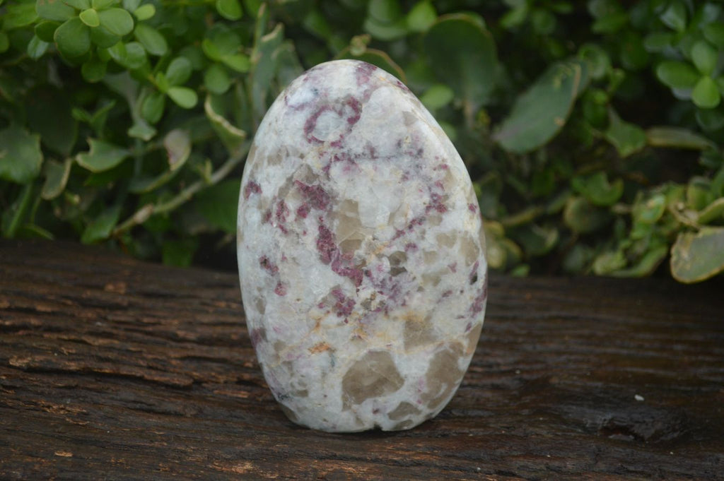 Polished Rubellite Pink Tourmaline Standing Free Form  x 1 From Ambatondrazaka, Madagascar - Toprock Gemstones and Minerals 