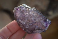 Natural Smokey Skeletal Amethyst Crystals  x 6 From Chiredzi, Zimbabwe - Toprock Gemstones and Minerals 