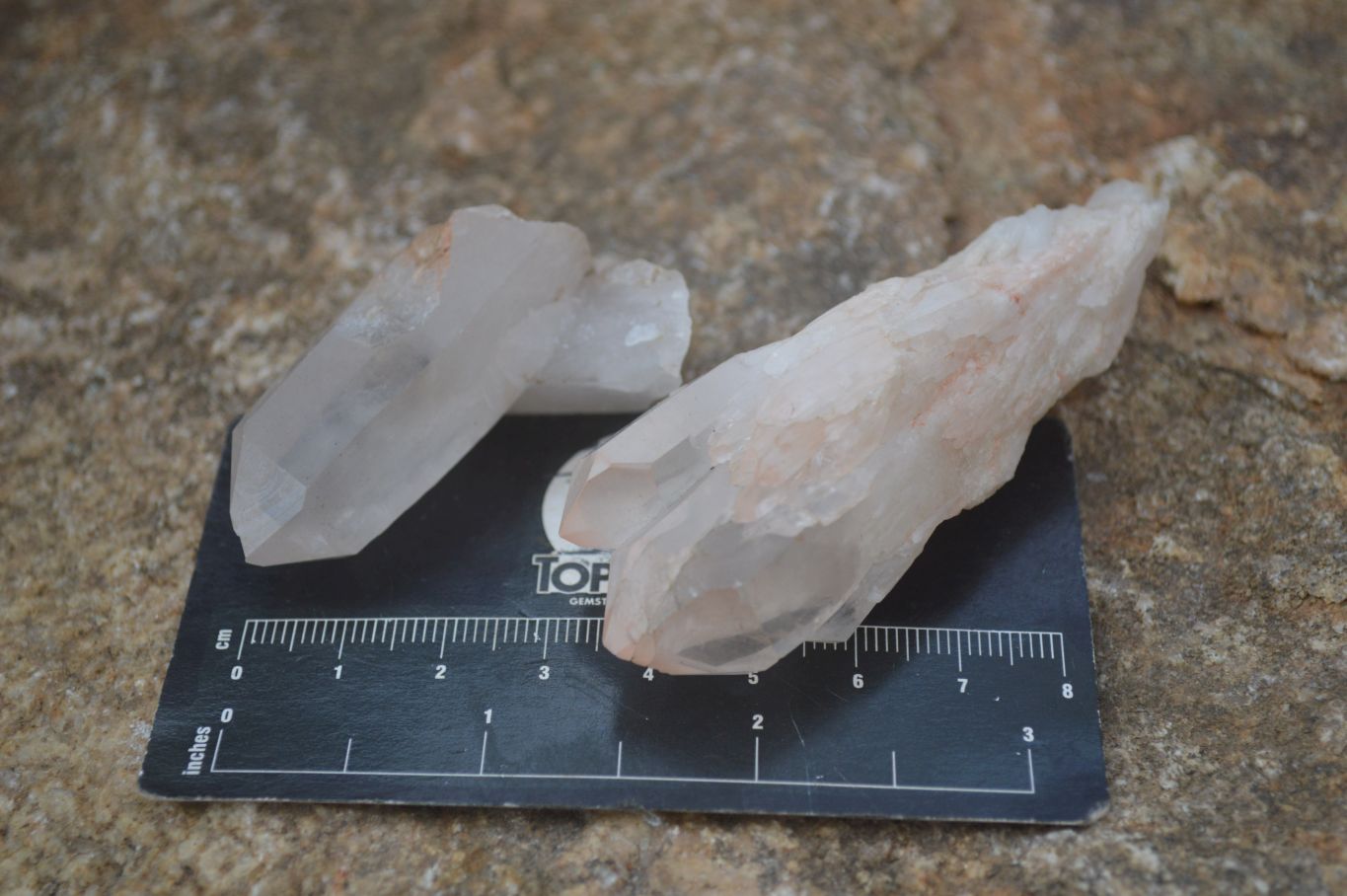 Natural Mixed Quartz Clusters  x 35 From Madagascar - Toprock Gemstones and Minerals 