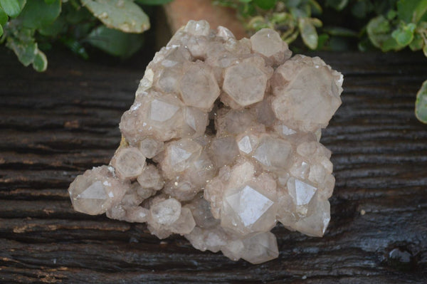 Natural Large White Phantom Smokey Quartz Cluster  x 1 From Luena, Congo - Toprock Gemstones and Minerals 