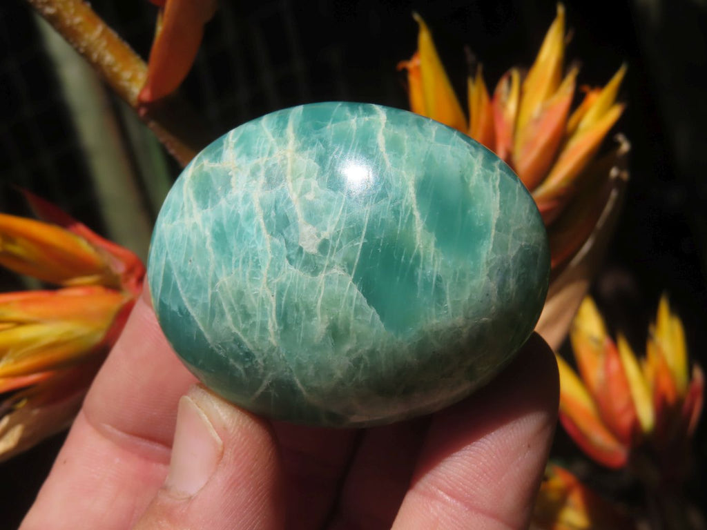 Polished Amazonite Gallets -  Sold per Kg  From Madagascar - TopRock